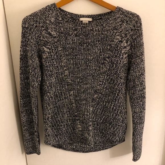 Black and White H&M Sweater - Picture 3 of 5